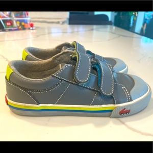 See Kai Run Leather Velcro Shoes